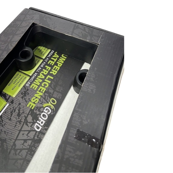 Oxgord Bumper License Plate Frame Universal Fit For All Vehicles Durable Foam - Picture 5 of 6